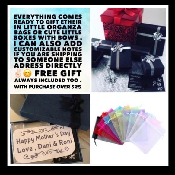 White gold plated cz heart onyx & austrian glass - Picture 13 of 13